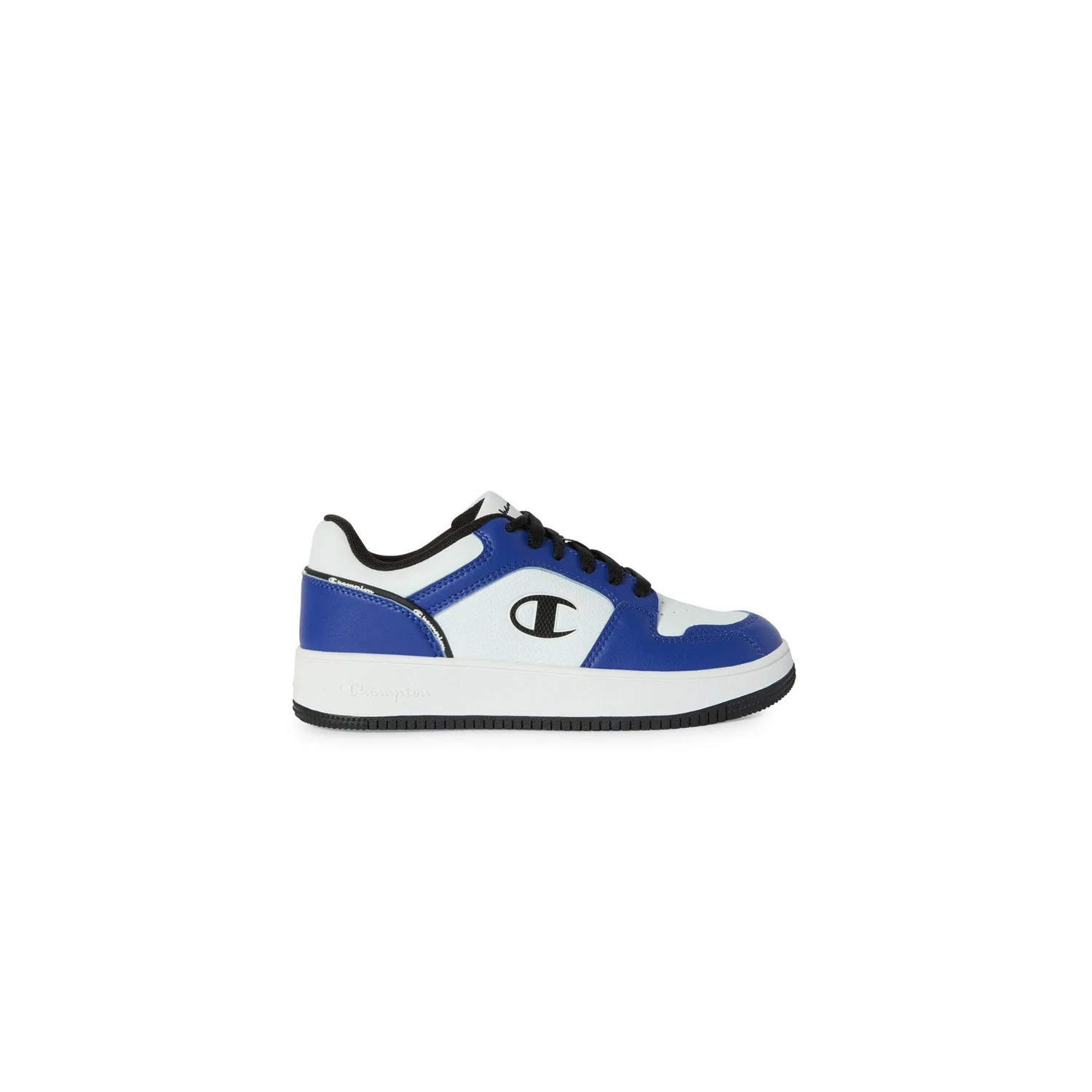Детские кроссовки на липучках Champion RD18 2.0 LOW B GS, White/Baige/Black — фото 3