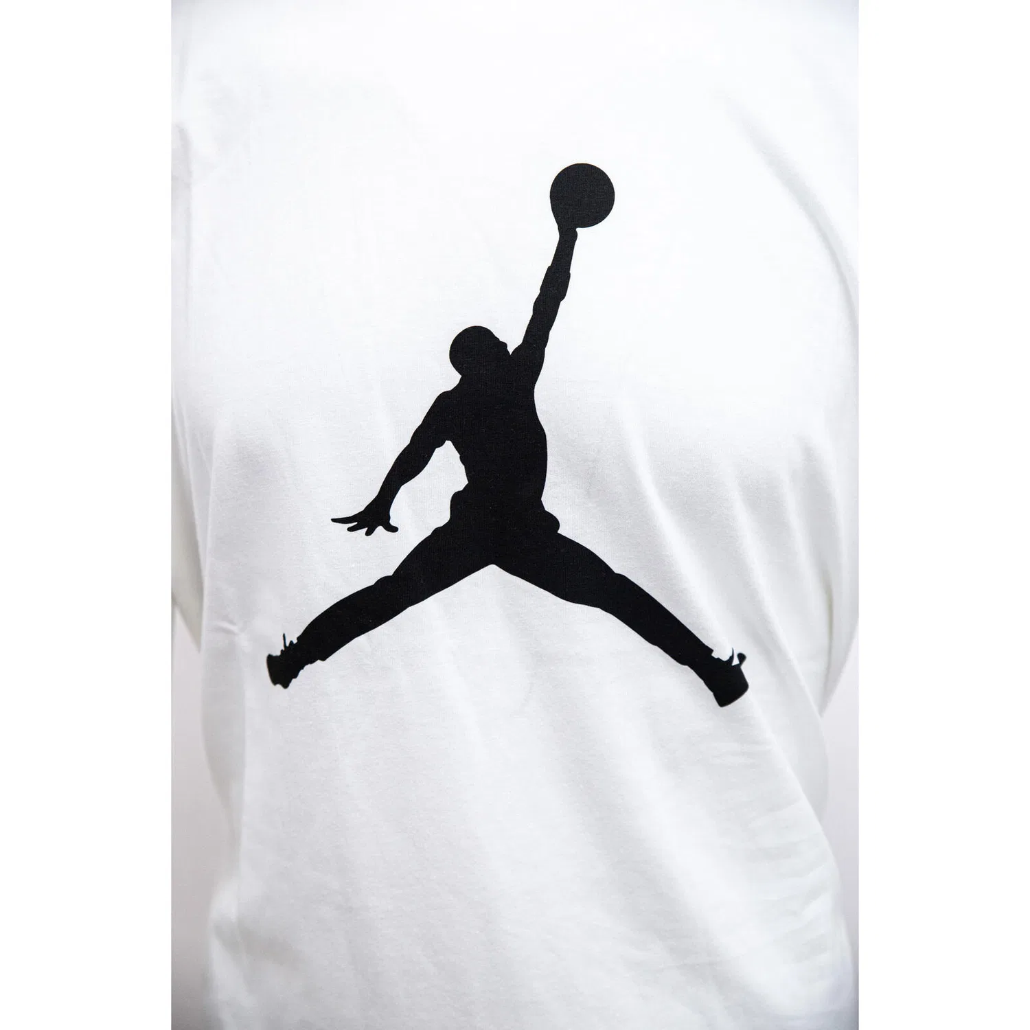 Мужская футболка с коротким рукавом Jumpman Nike, Weiß — фото 4