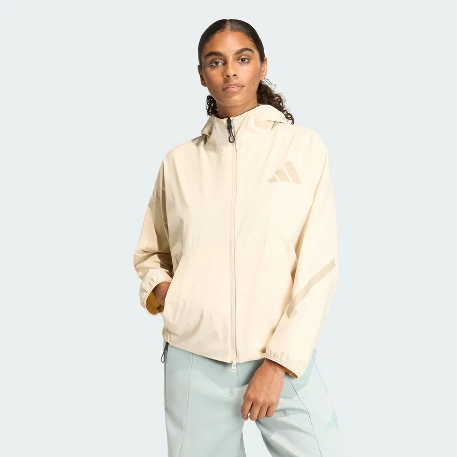Женская куртка adidas Z.N.E. Dokuma Krem, Кремовый