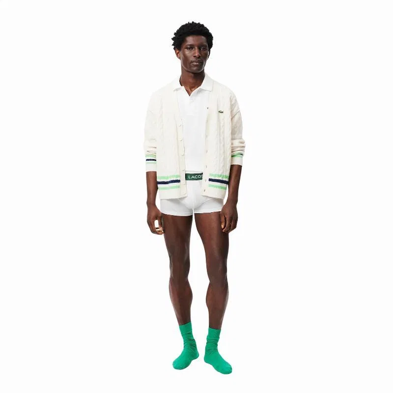 Мужские хлопковые боксеры Lacoste, Цвет Bunt — фото 4