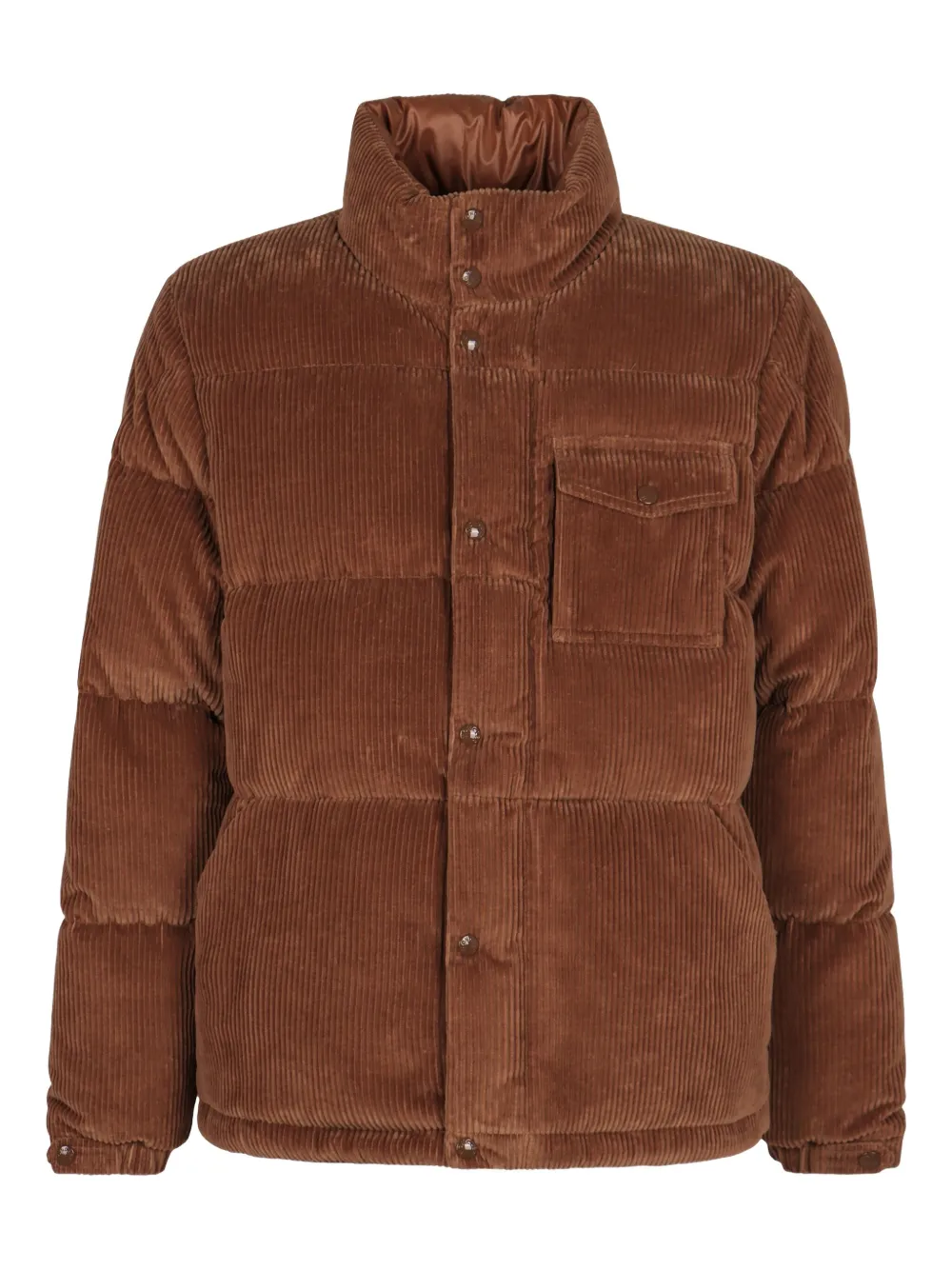 

Куртка с карманами из вельвета Moncler, коричневый