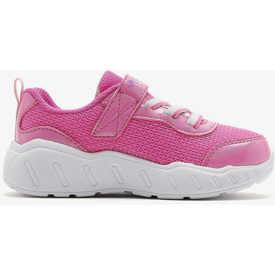 Кроссовки с принтом Fun Squad Skechers, Розовый — фото 2