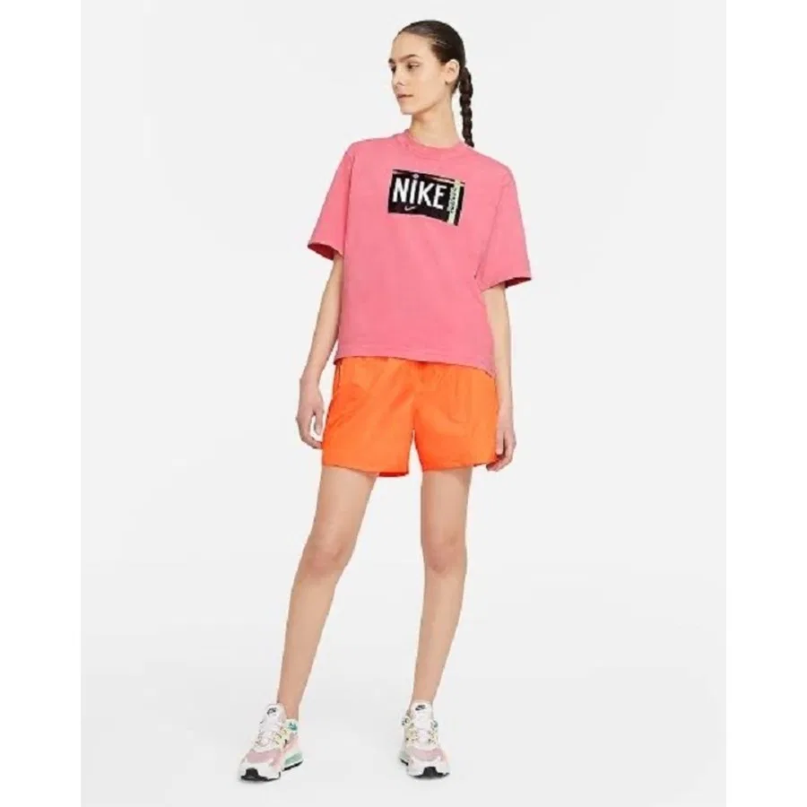 Шорты спортивные с принтом Nike Sportswear, Оранжевый