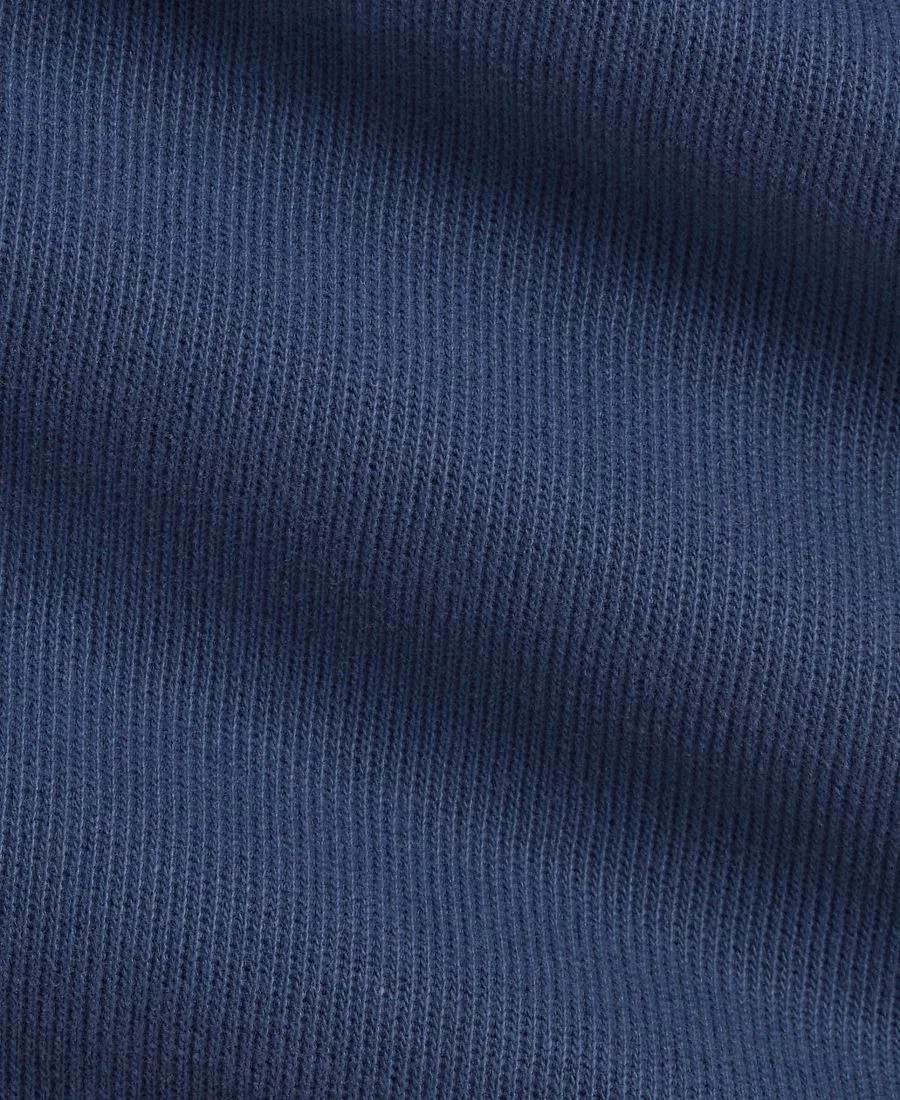 Детский комбинезон с длинным рукавом, из хлопкового футера Polo Ralph Lauren, Night Navy — фото 3