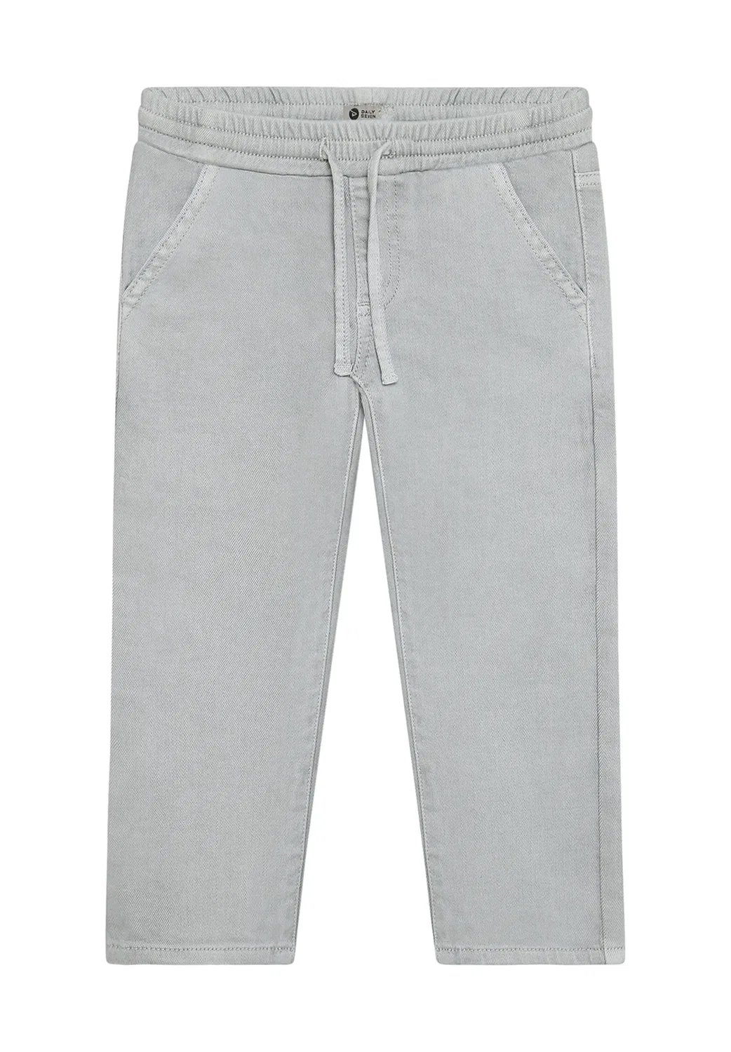 Прямые брюки из ткани Daily7, Stone Grey