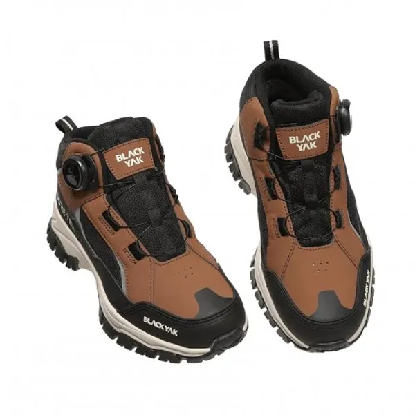 Кроссовки детские Clim K BR Black Yak Kids, коричневый — фото 2