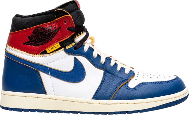 

Кроссовки Union LA x Air Jordan 1 Retro High NRG Storm Blue Sample, синий