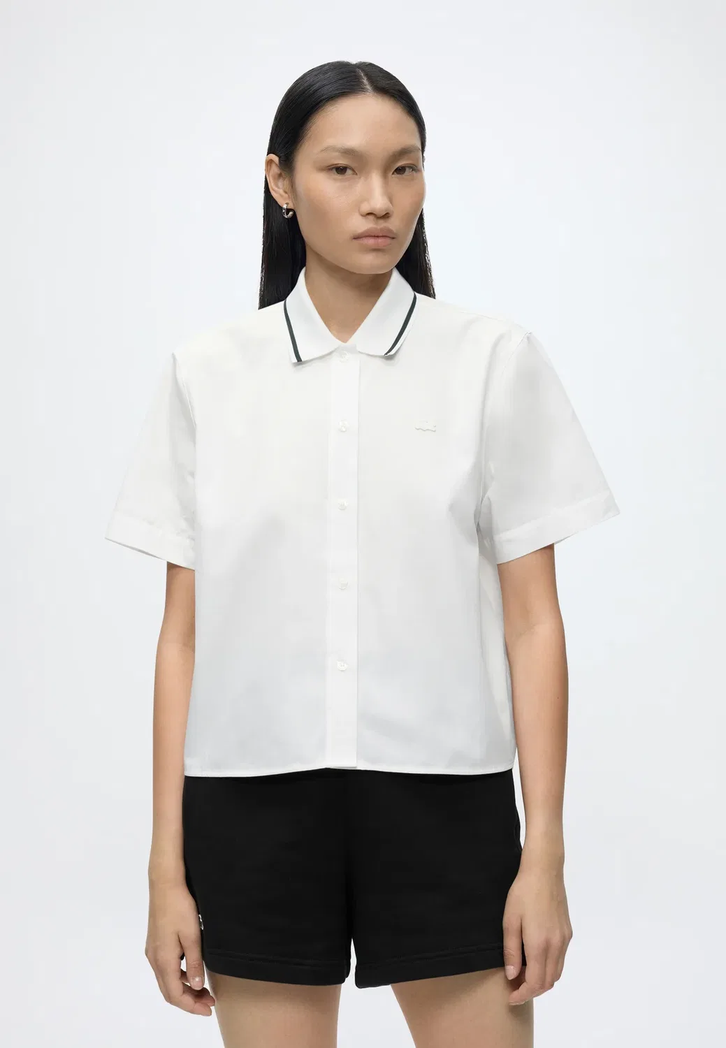 Блузка на пуговицах Lacoste, Flour