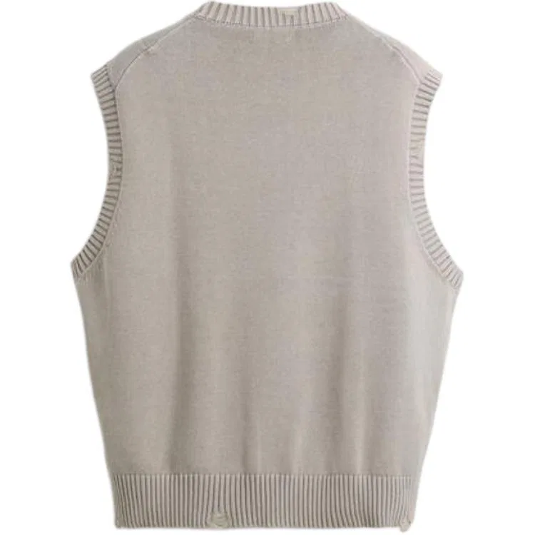 Мужская майка с круглым вырезом Pearl Gray ZARA — фото 3