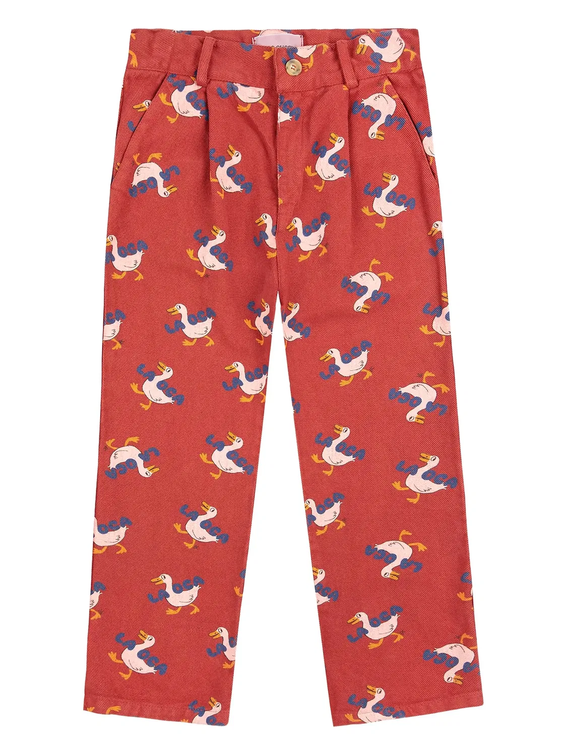 Брюки La Oca красные Bobo Choses, красный