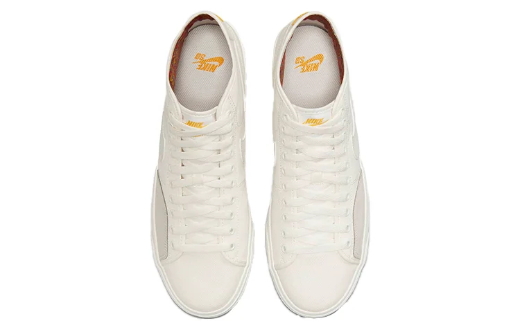 Кроссовки Nike SB Blazer Court Mid Premium, молочный — фото 4