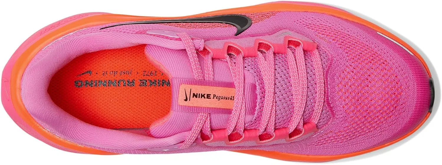 Детские кроссовки для бега Pegasus 41 Nike, Playful Pink/Off Black/Hyper Pink — фото 3