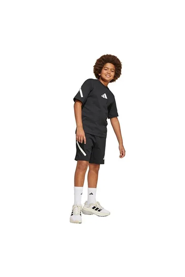 Детские шорты для мальчиков джинсовые Adidas, Black