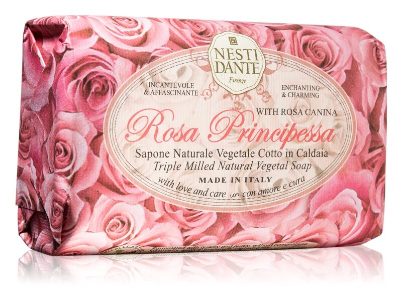 

Натуральное мыло Nesti Dante Rose Principessa