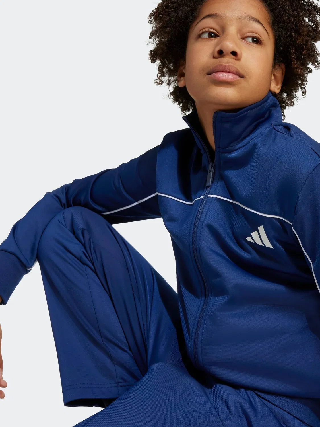 Спортивный костюм трикотажный adidas Navy Blue — фото 4