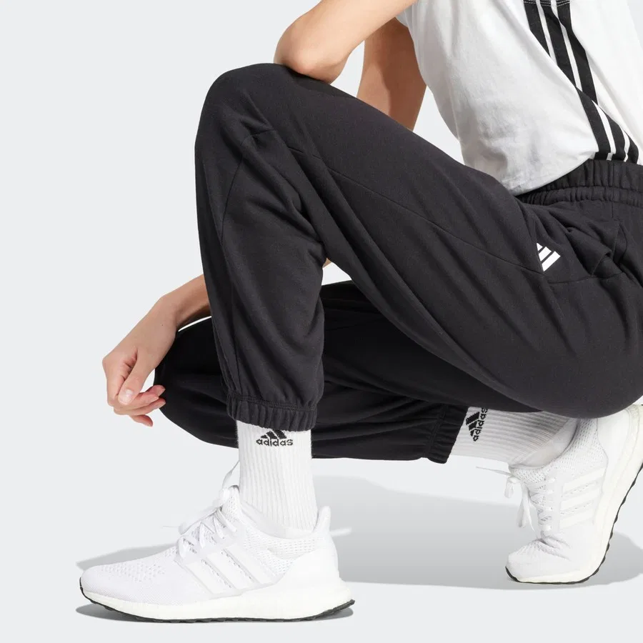 Спортивные штаны с принтом adidas, Черный — фото 3