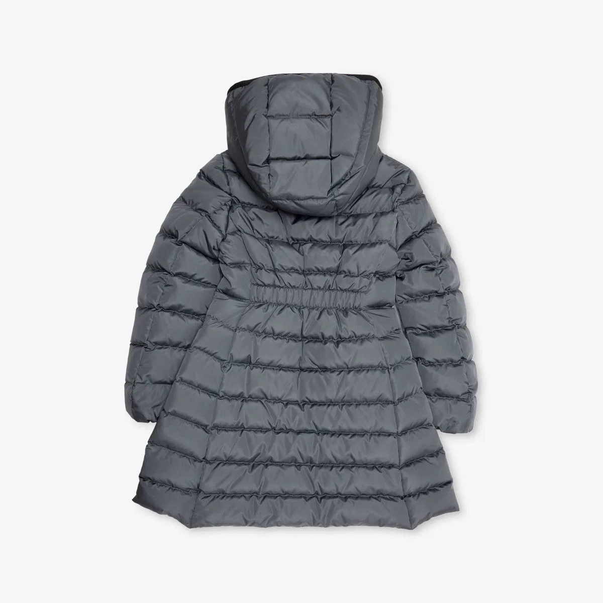 Длинная пуховая куртка Charpal с капюшоном Moncler, темно-серый — фото 3