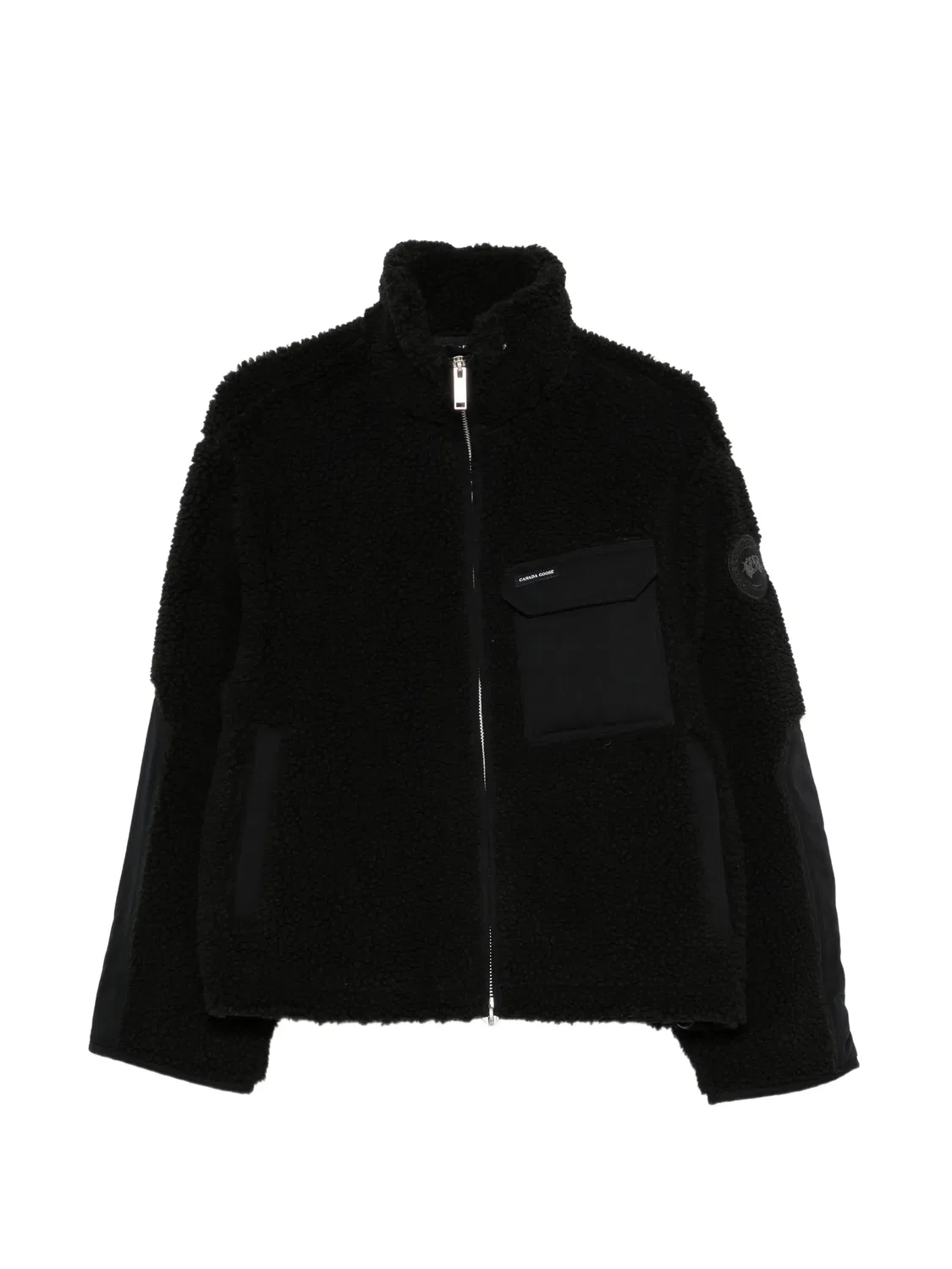 Флисовая куртка Soren черная Canada Goose, черный