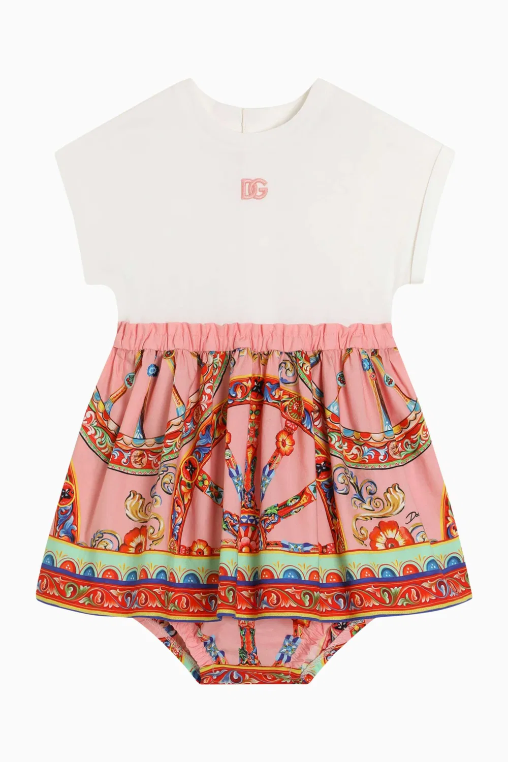 Комплект платьев с принтом Carretto Dolce & Gabbana