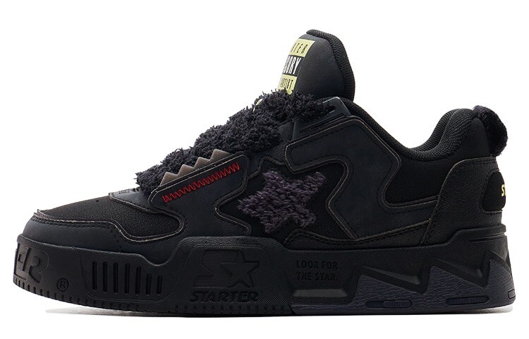

Кроссовки STARTER Skateboarding Shoes Men Low-top Black, черный