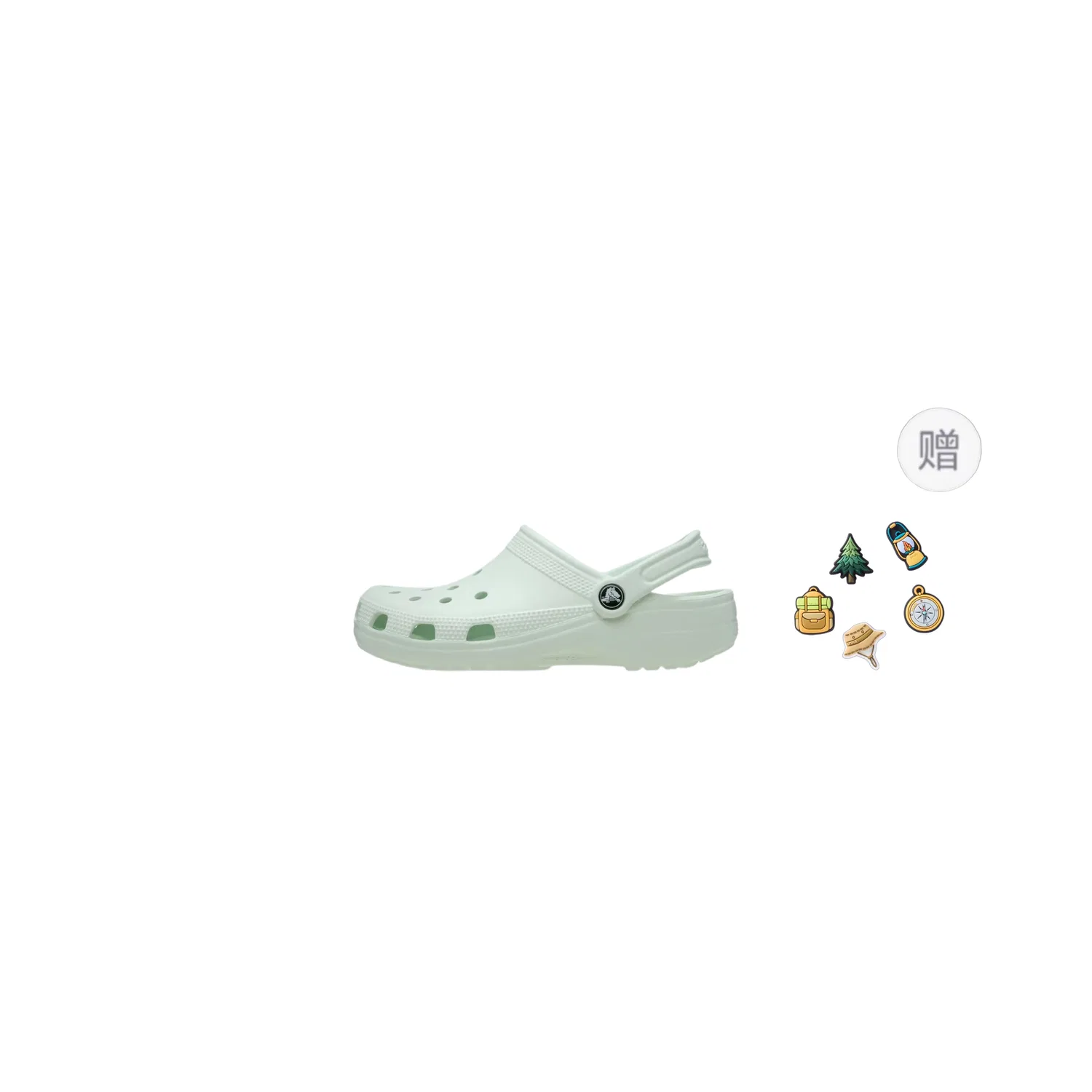 Детские сабо Crocs Classic Clog, Цвет Mint