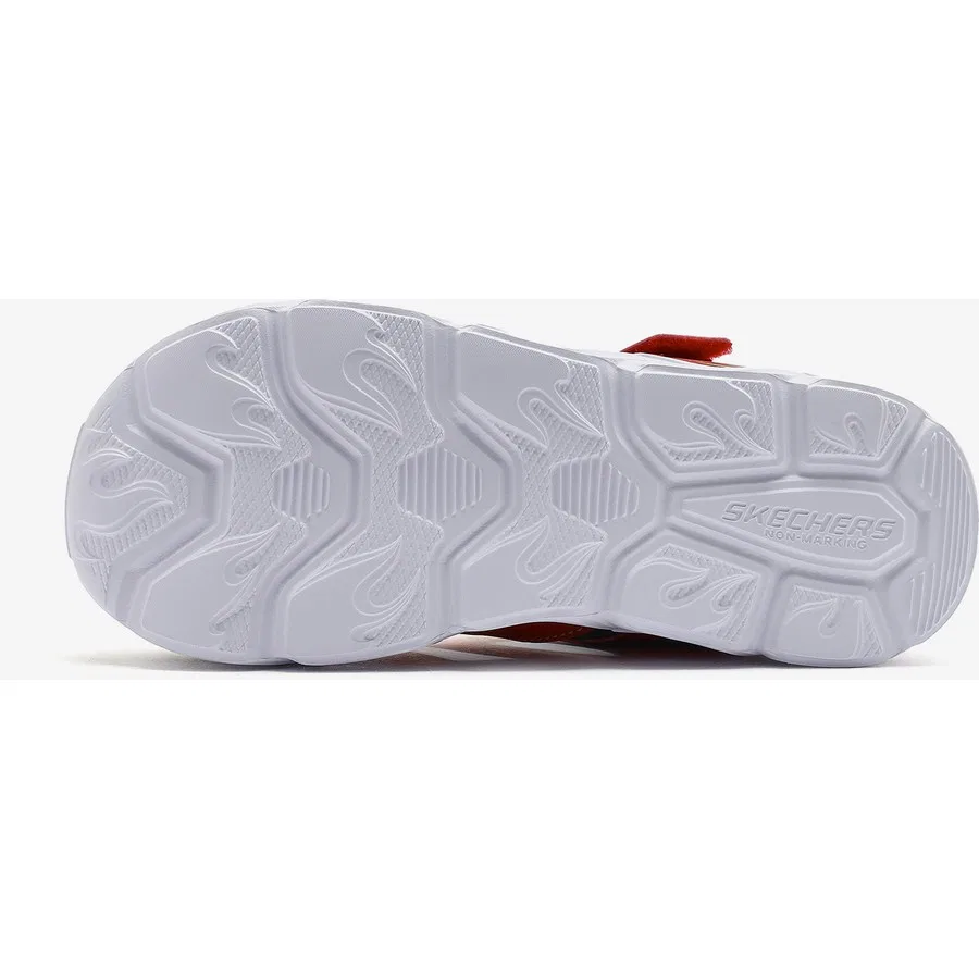 Сандалии спортивные с подсветкой Thermo-Splash - Hydro-Flare Skechers, Красный — фото 4