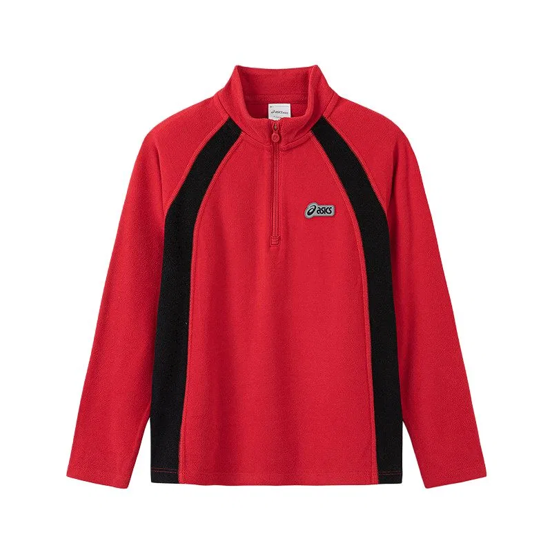 Детская футболка с длинным рукавом ASICS, China Red