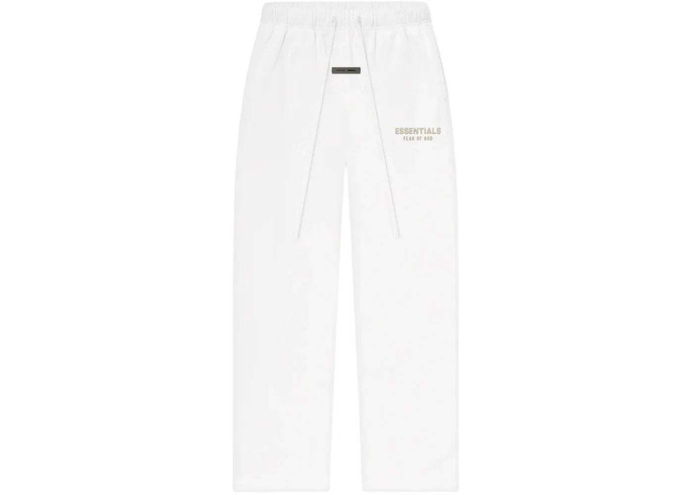 Женские свободные спортивные штаны из футера Relaxed Fleece Sweatpant Fear of God, Cloud White