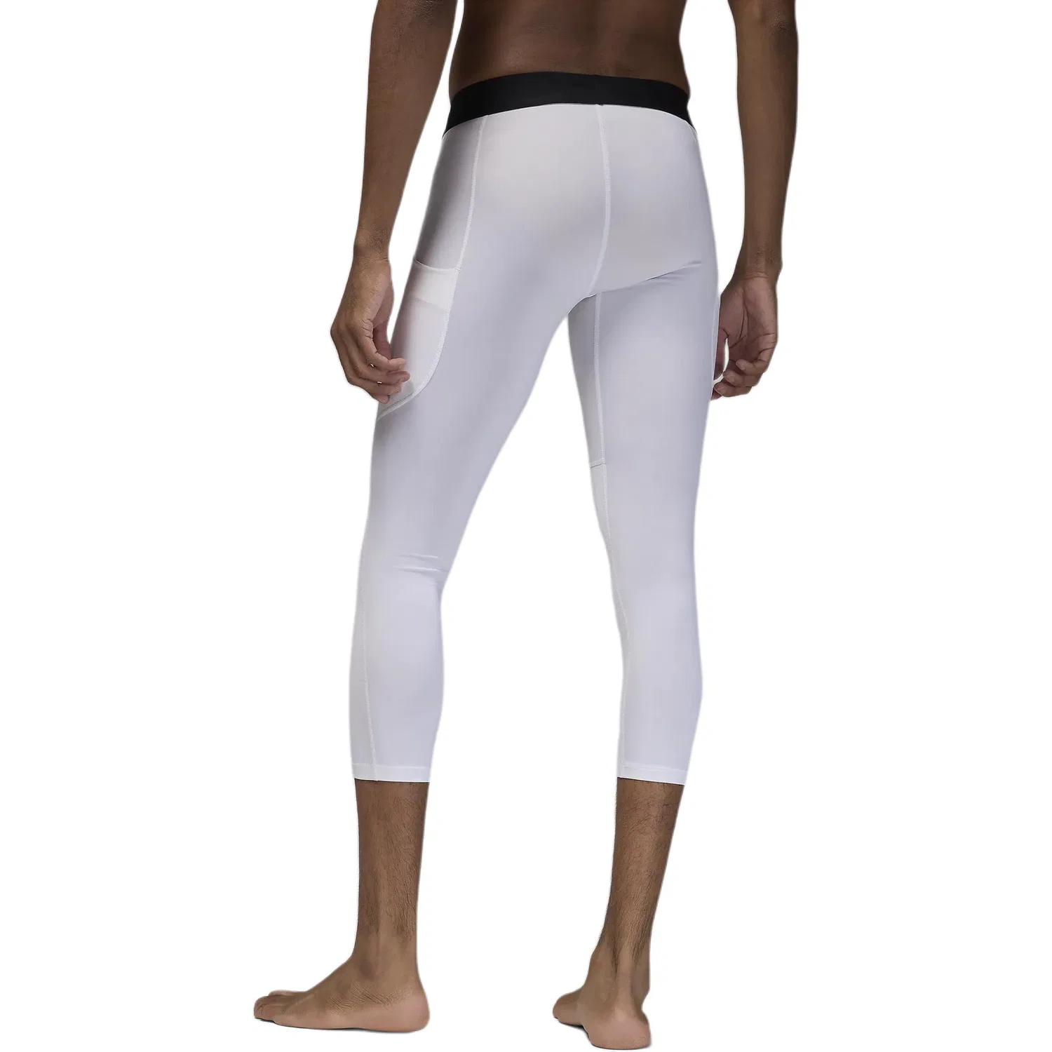 Мужские леггинсы Dri-FIT 3/4 Jordan, White/Black — фото 3