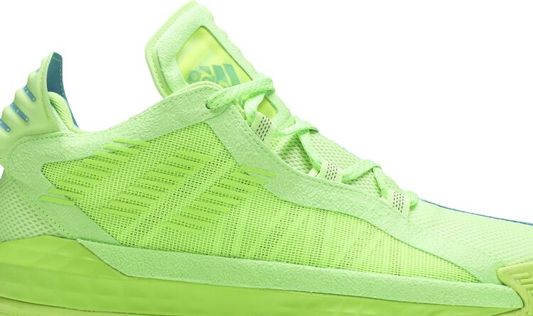 Кроссовки Adidas Dame 6 'McDonalds All American Game', зеленый — фото 3