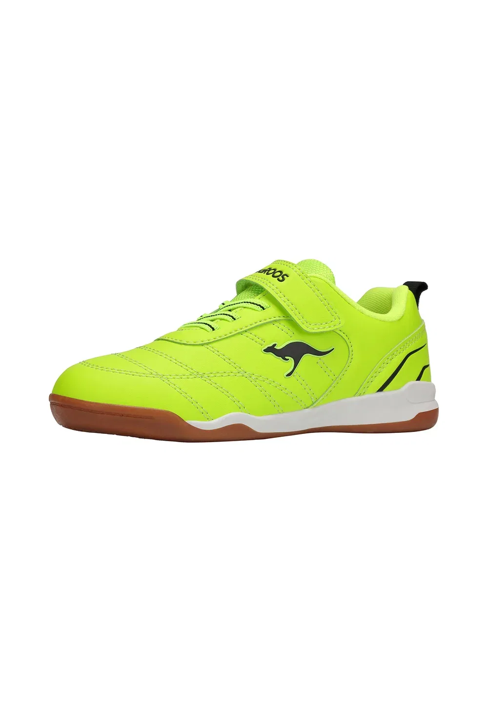 Кроссовки Kinder k-ridyard ev sneaker 10989 000 7013 gelb унисекс - кроссовки Kangaroos, Neon Yellow Jet Black — фото 2