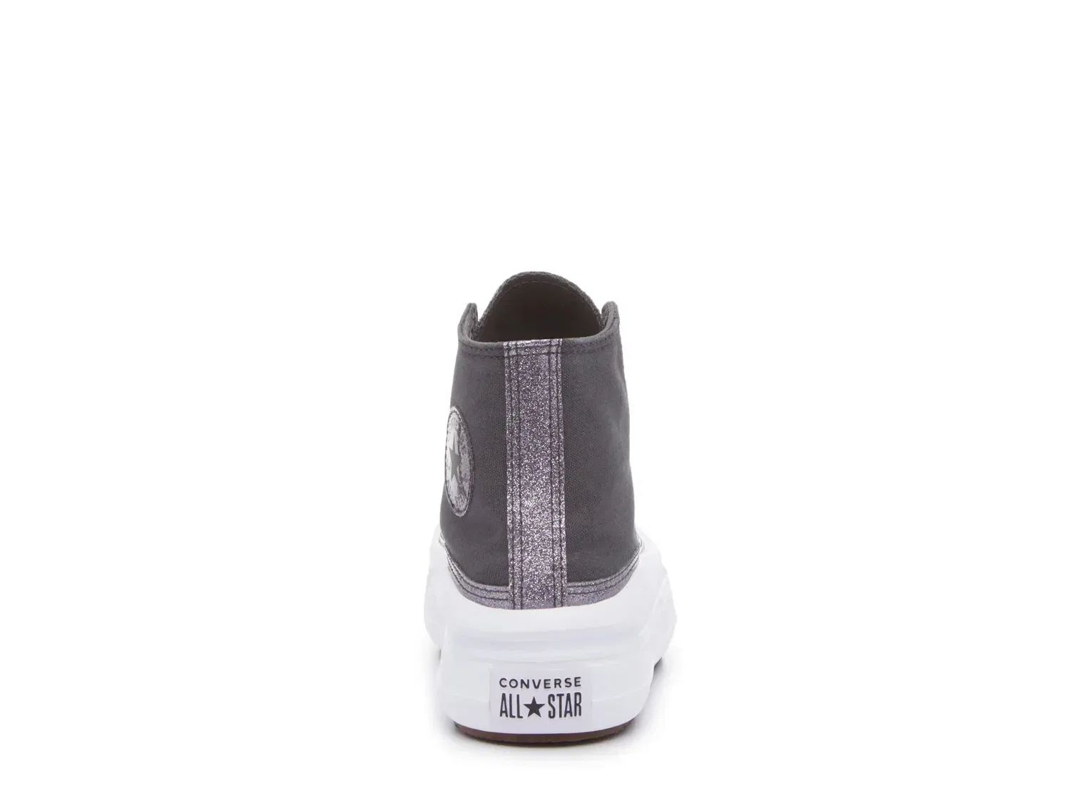 Кроссовки высокие на платформе Chuck Taylor All Star Move, Converse, серый — фото 4