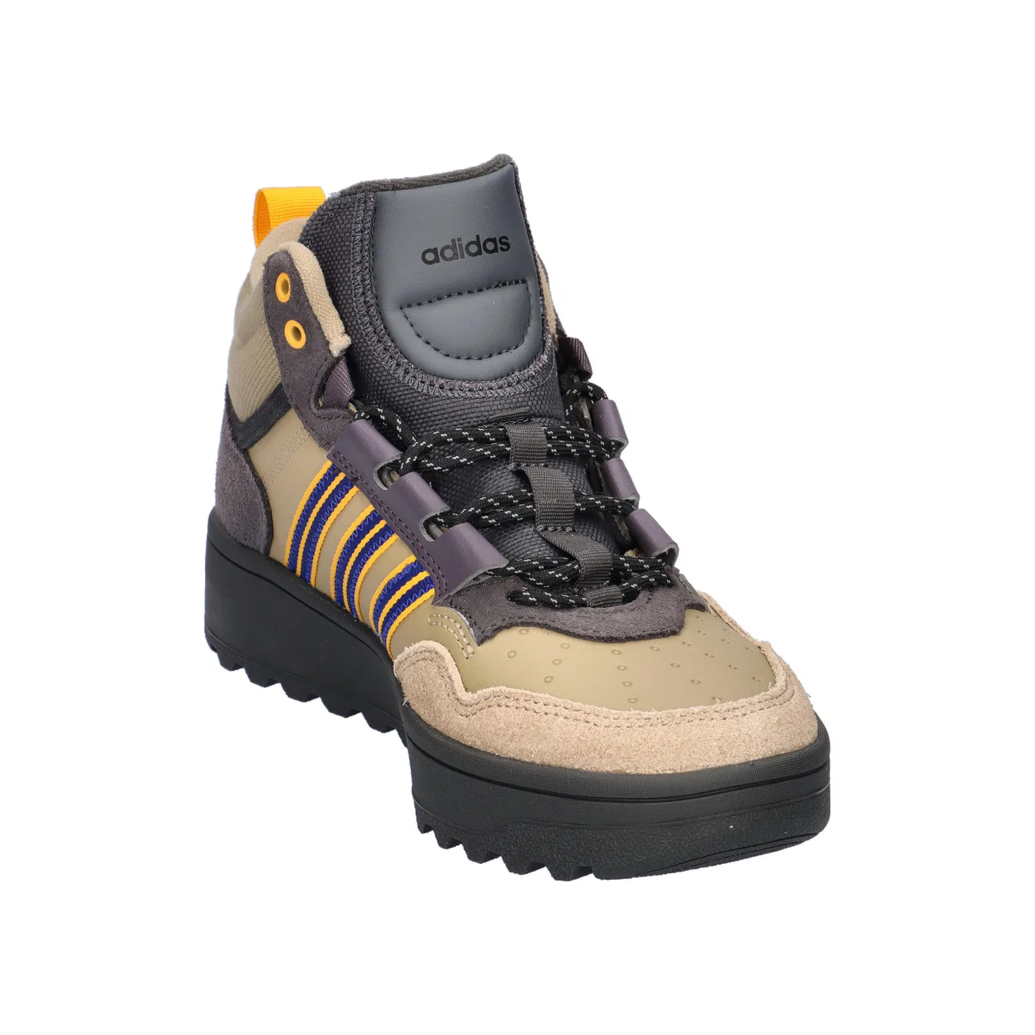 Детские полуботинки с высоким берцем HOOPS 4.0 MID WINTERIZED J, Adidas, Цвет Grau — фото 2