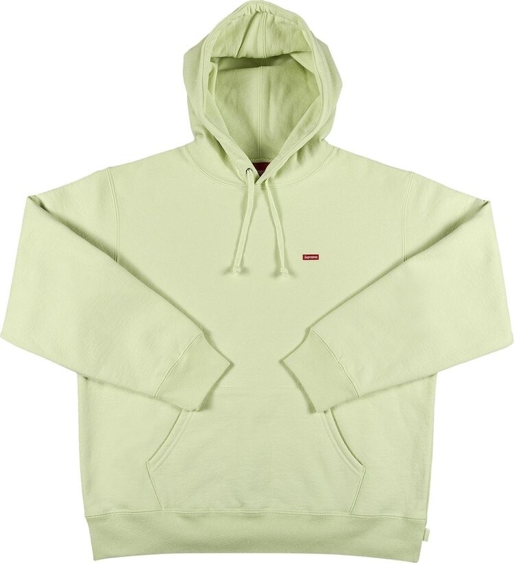 

Толстовка Supreme Small Box Hooded Sweatshirt 'Pale Green', зеленый