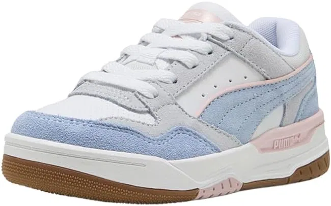 Детские кроссовки для девочек с шнуровкой Rebound Retro PUMA, Blue — фото 2