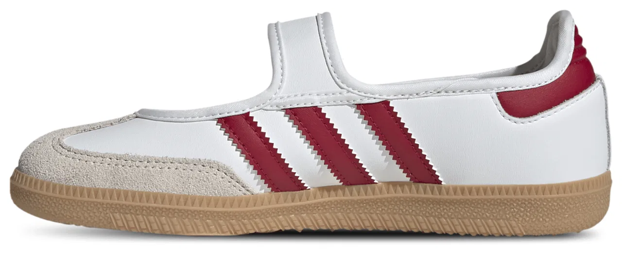Кроссовки для девочек Samba Mary Jane Adidas, цвет Gum/Team Victory Red/Footwear White — фото 2