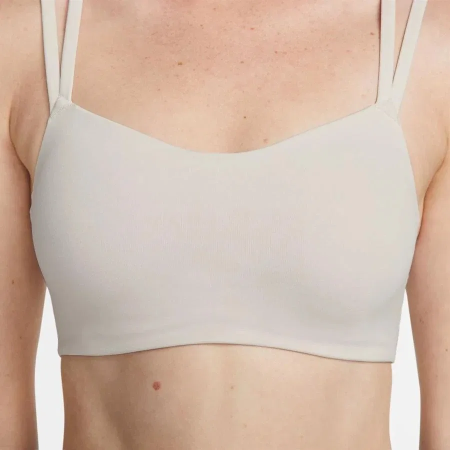 Спортивный бюстгальтер с принтом Alate Trace Light-Support Padded Strappy Training, Nike, Белый
