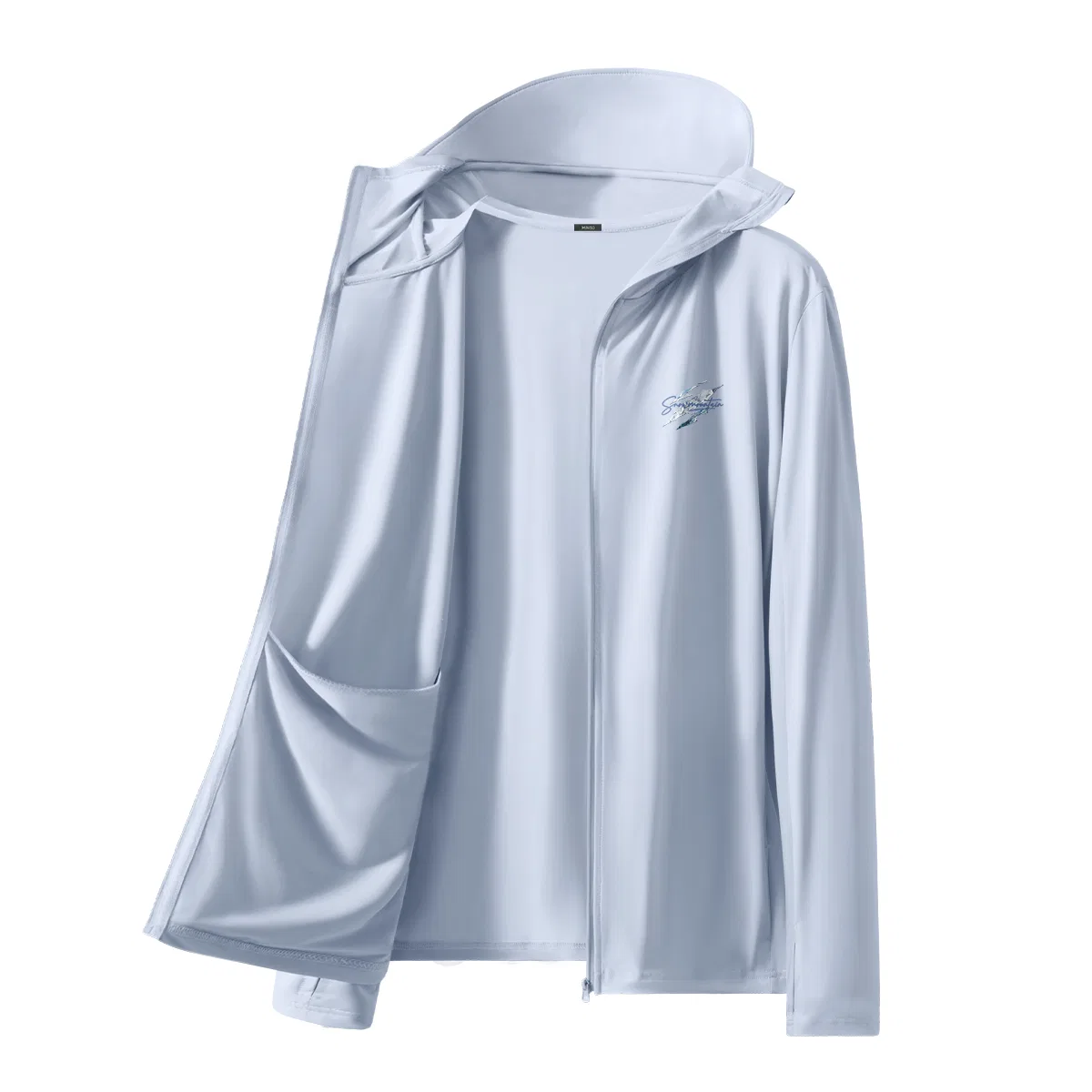 Детская ветровка-распашонка MINISO, Ice Mist Blue