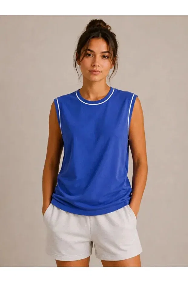 Детский для девочек комплект футболок без рукавов Vella Moda, Multicolor — фото 2