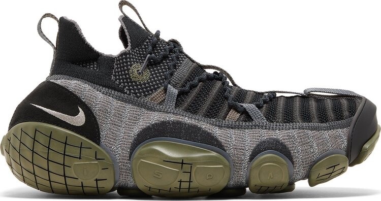 

Кроссовки Nike ISPA Link 'Black Medium Olive', черный