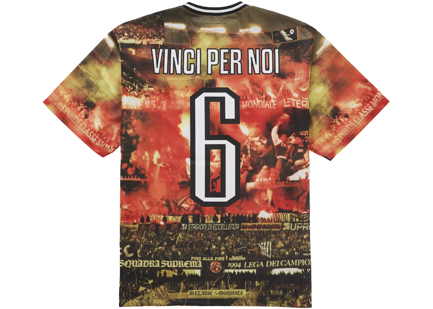 Мужская футболка с принтом Soccer Jersey Supreme, Multicolor — фото 2