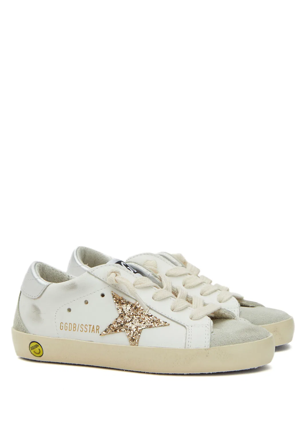Кроссовки детские Golden Goose Superstar, многоцветный белый — фото 2