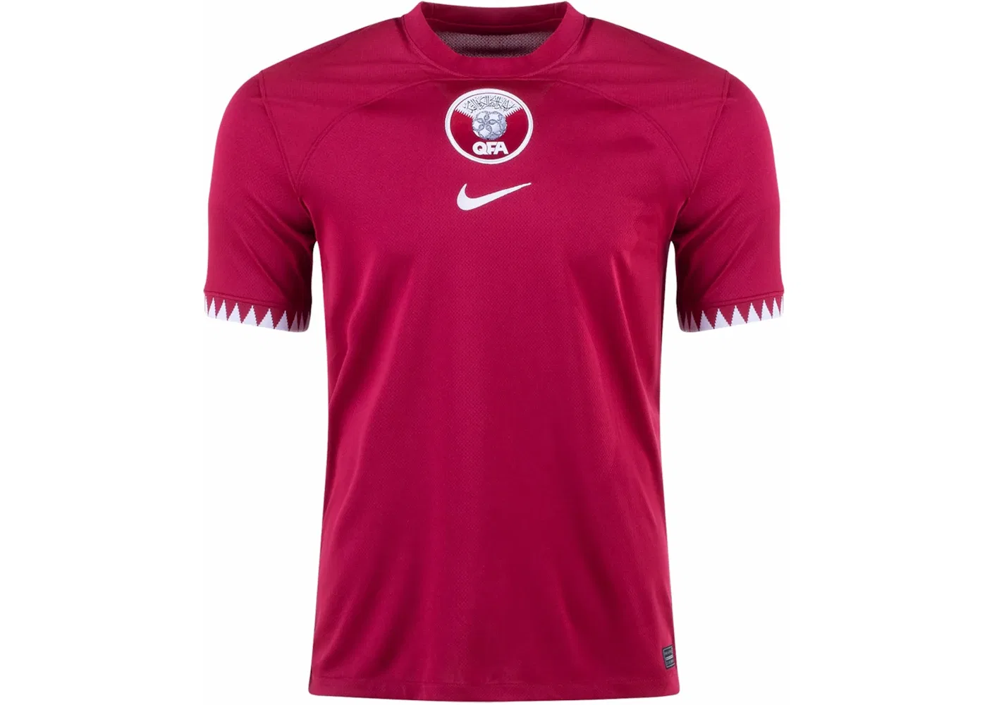 Мужская футбольная футболка с длинным рукавом Nike Jersey, Desert Maroon/White
