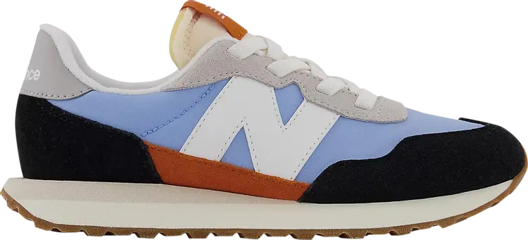 

Кроссовки New Balance 237 Bungee Little Kid 'Black Team Carolina', синий
