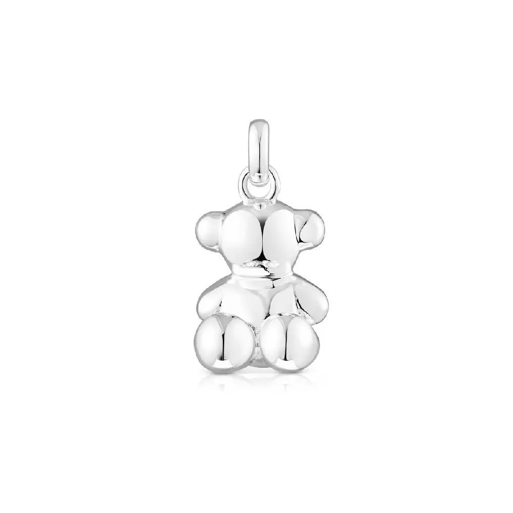 

Шарм-подвеска Tous Medium Steel Bear Bold Bear, серебро