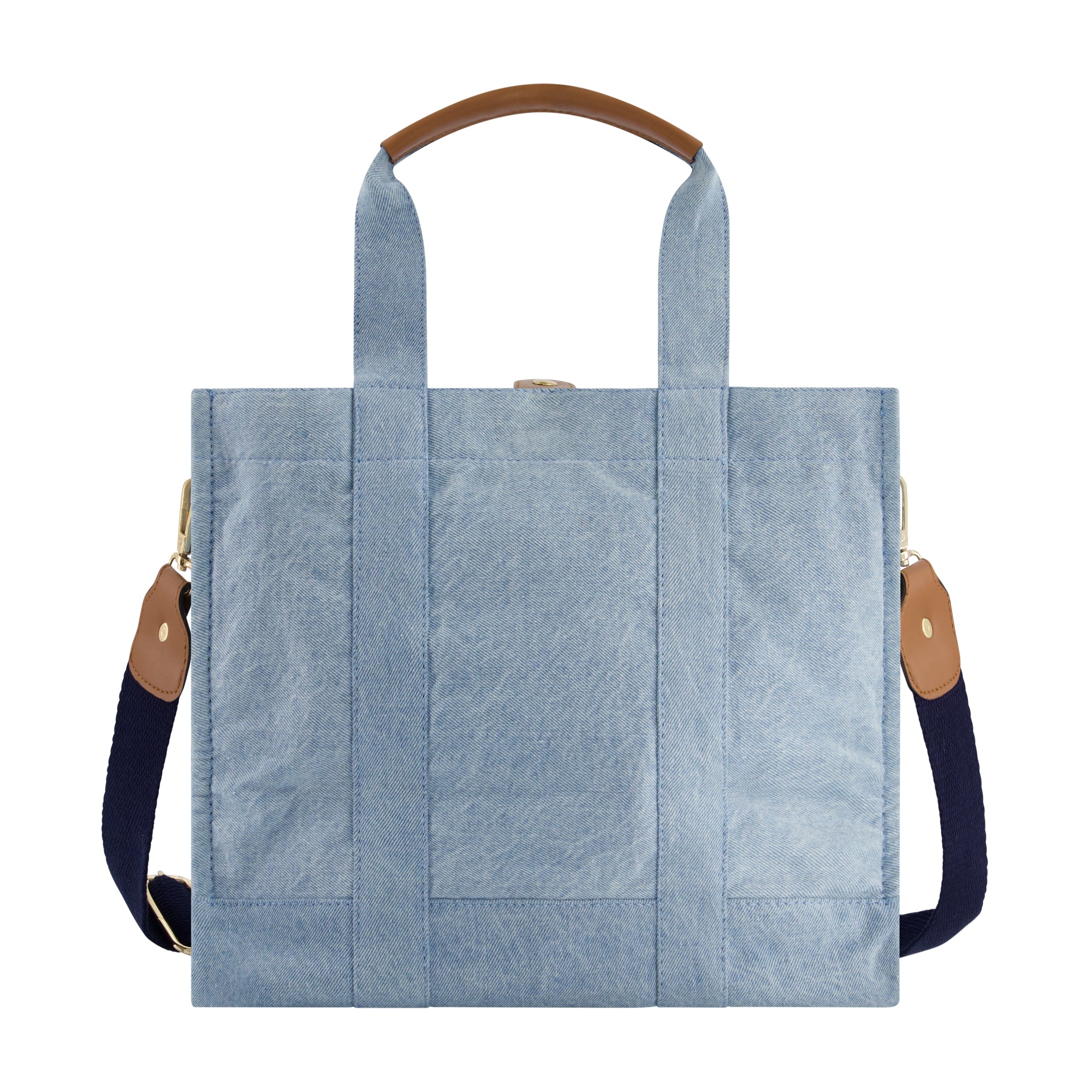 

Сумка-тоут из денима C & C California Medium с карманом, цвет denim