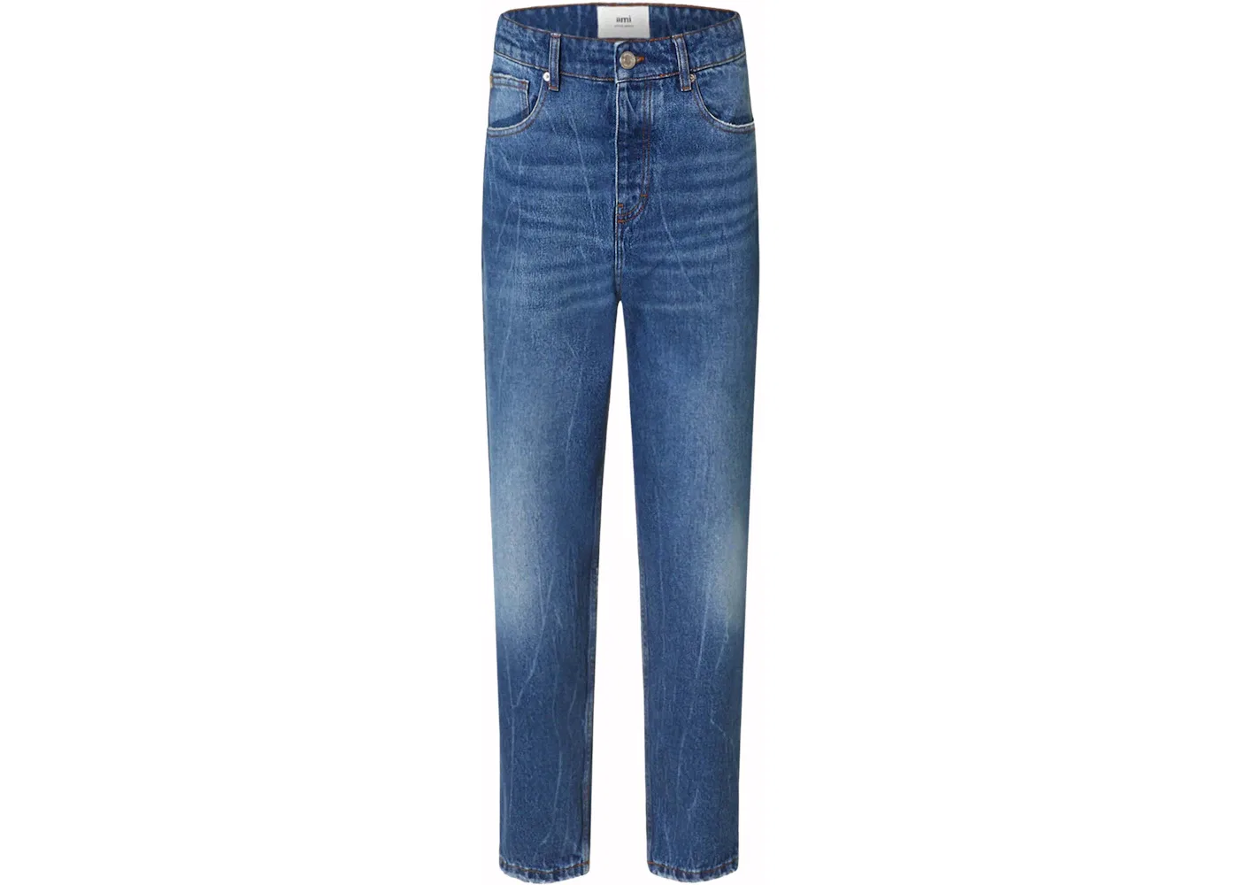 Мужские джинсы зауженного кроя Ami Paris, Blue