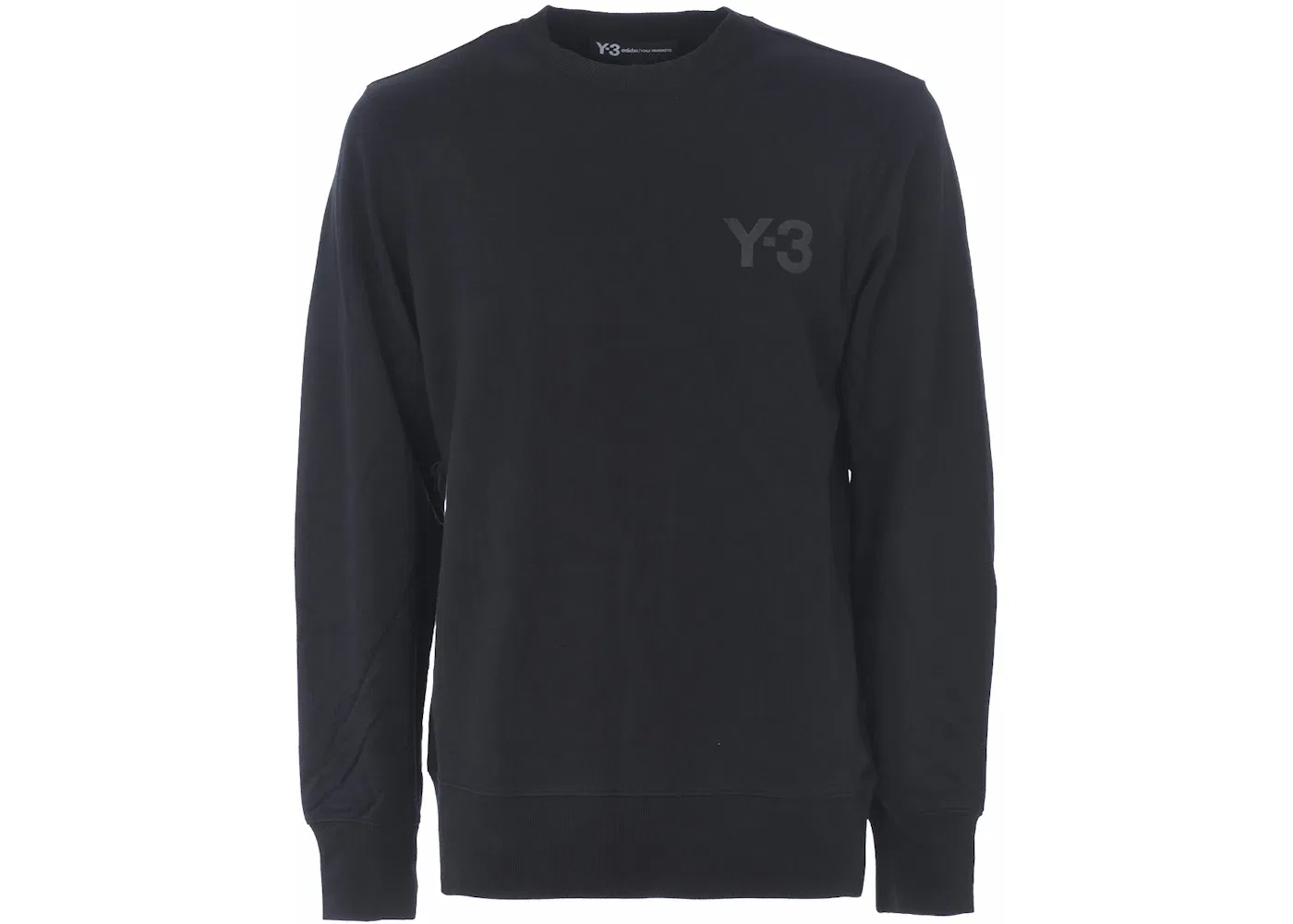 Мужской свитер с принтом Y-3 Classic Logo Front Crew Adidas, Black