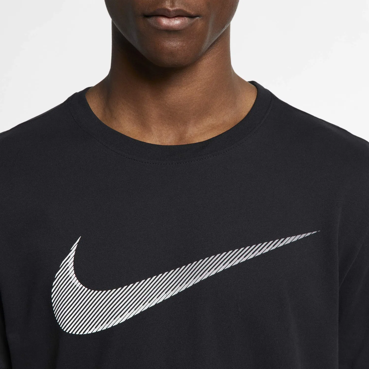 Мужская футболка с коротким рукавом Nike M NSW Club Tee NIKE, 2-Black / White — фото 4
