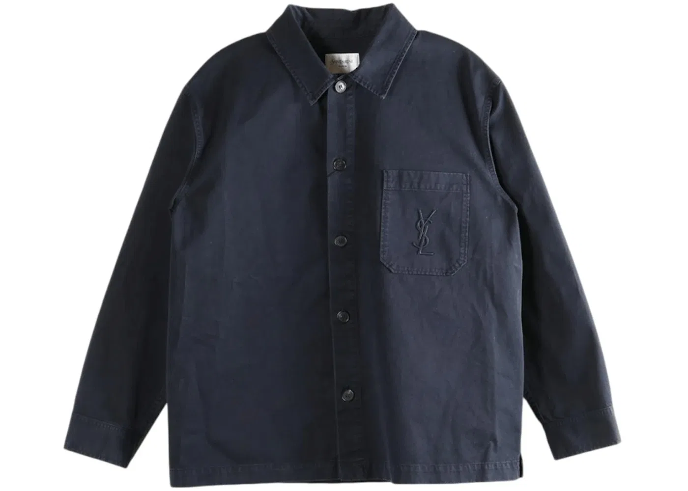 Мужская рубашка-овершерт Overshirt Saint Laurent, French Navy